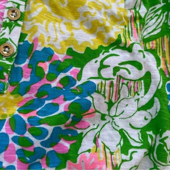 Lilly Pulitzer Essie Sleeveless Top Womens Size XXS - Picture 2 of 6